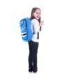 Nohoo WoW School Bag-Monster Blue